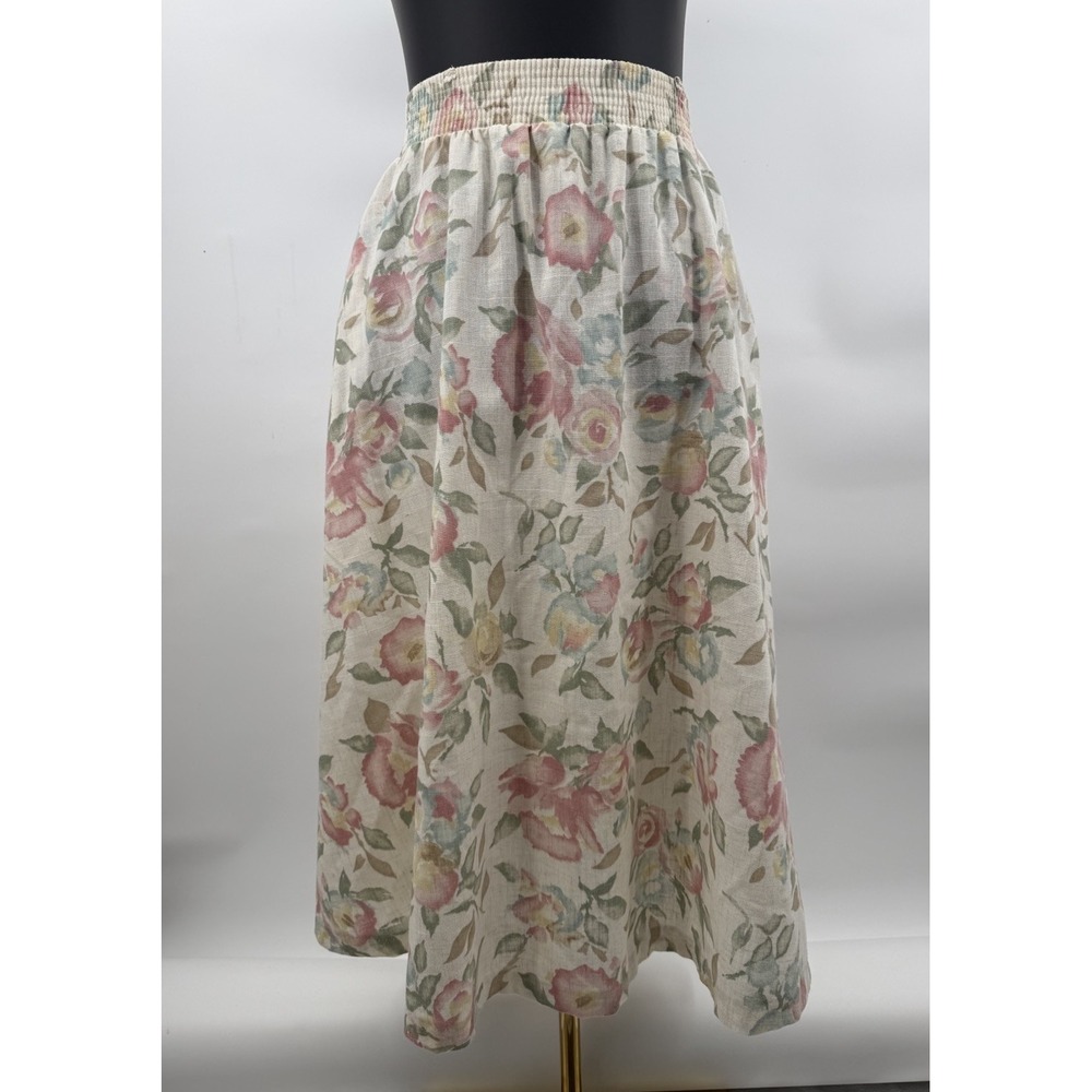 Jessica Scott Skirt‎ Floral Vintage Cottage Size 12